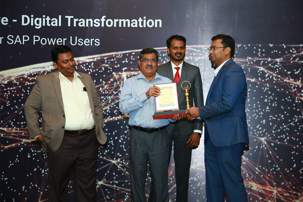 EME Best Customer Award for Active Edu Technologies India P Ltd